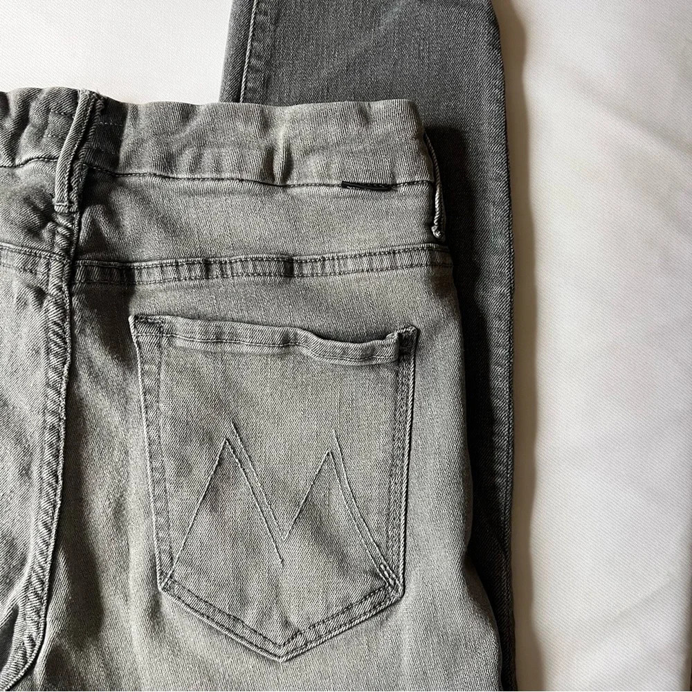 MOTHER | The Pixie - Supermoon - Grey Cropped Skinny Jeans Women’s Size 30 - Picture 6 of 9